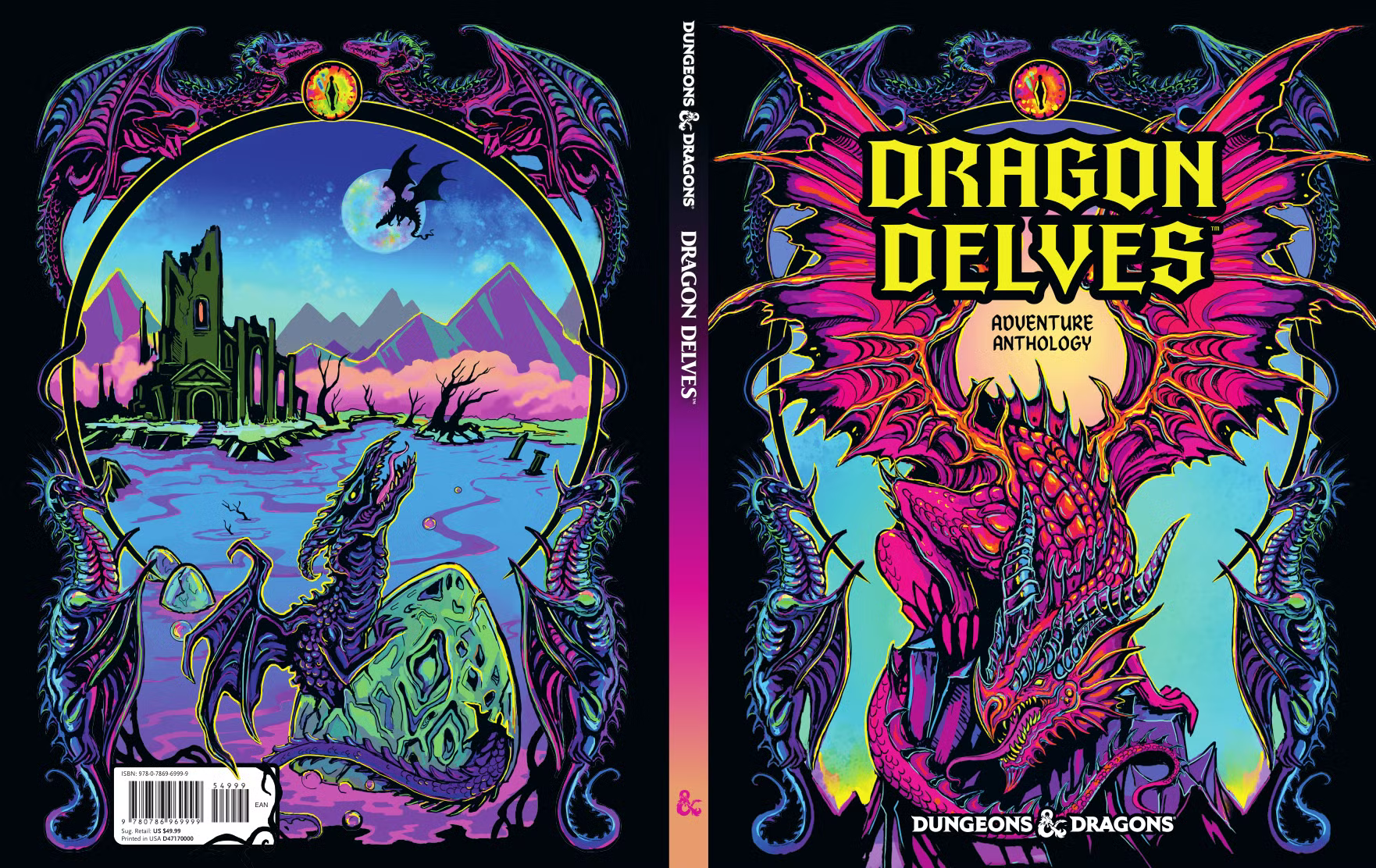 D&D Dragon Delves Alt Cover - EN - Adventure Anthology Buch