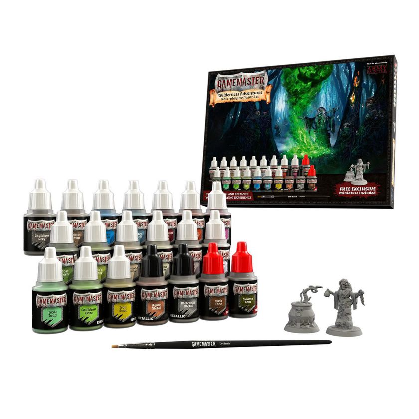 THE ARMY PAINTER - WILDERNESS ADVENTURES PAINT SET