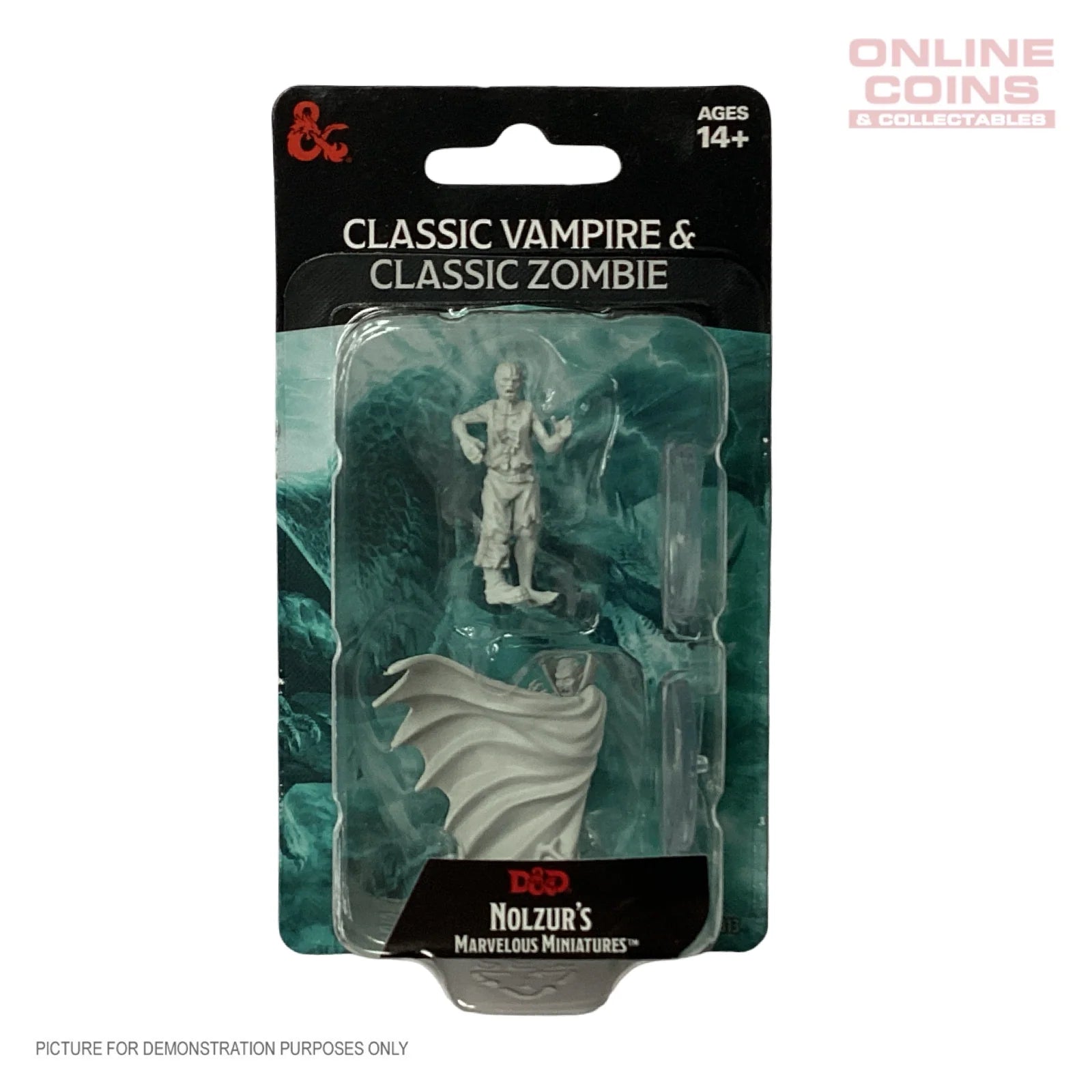 D&D Nolzur's Marvelous Miniatures: Classic Vampire & Classic Zombie