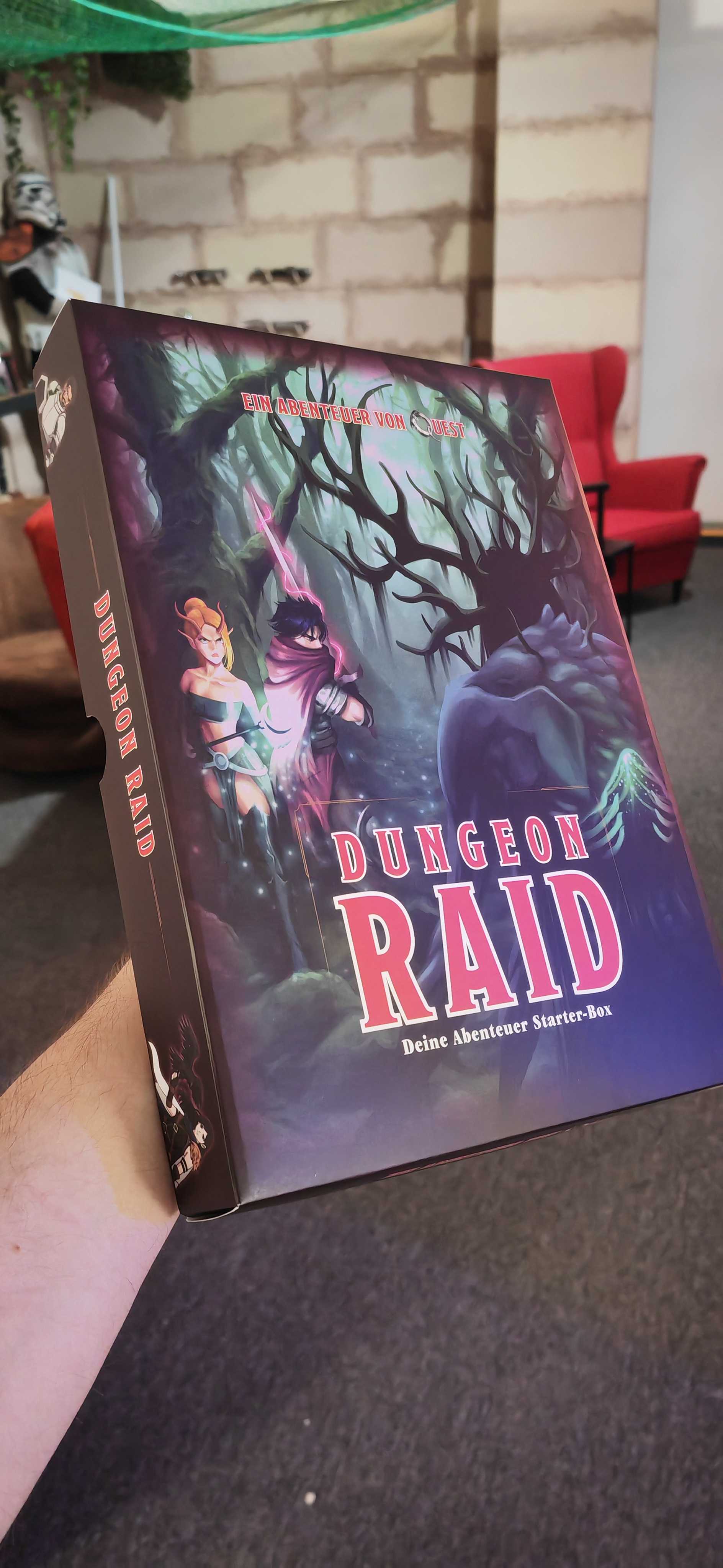 QUEST STARTERBOX "DUNGEON RAID" | Pen&Paper 5E für Anfänger