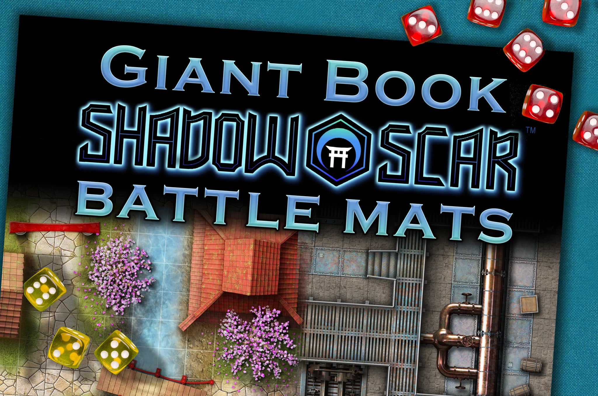 The Giant Book of Shadow Scar Battle Mats (EN)