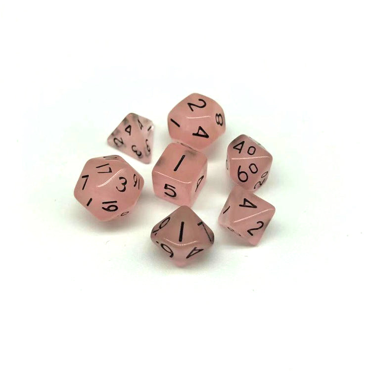 Mini Leuchtwürfel | 7-teiliges Würfelset