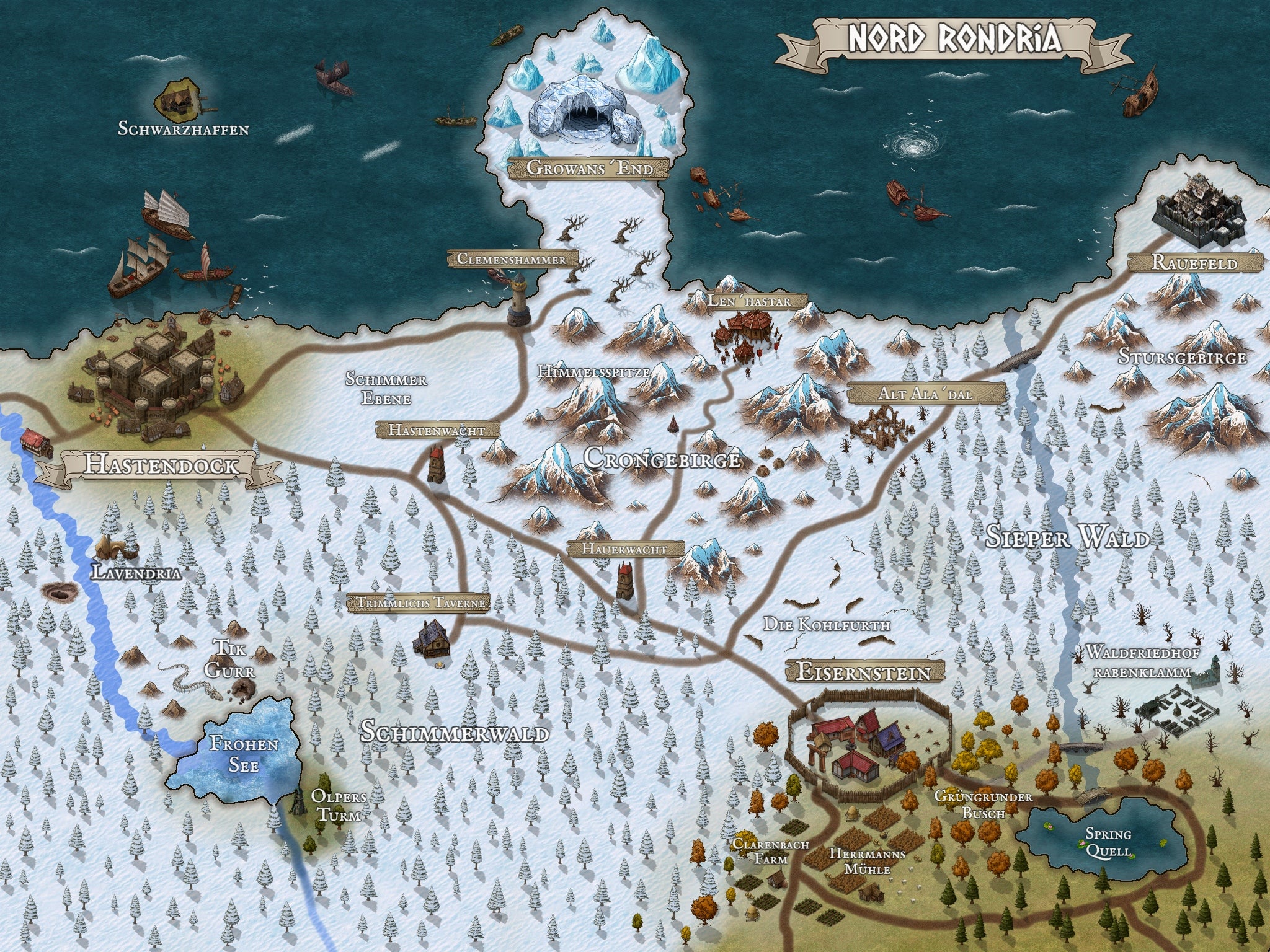 Quest World Maps