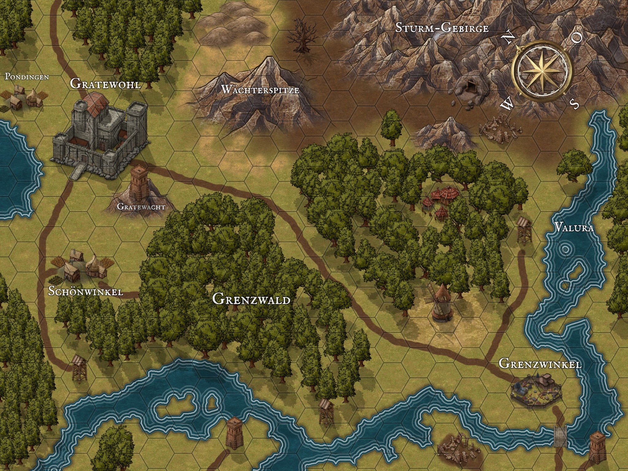 Quest World Maps