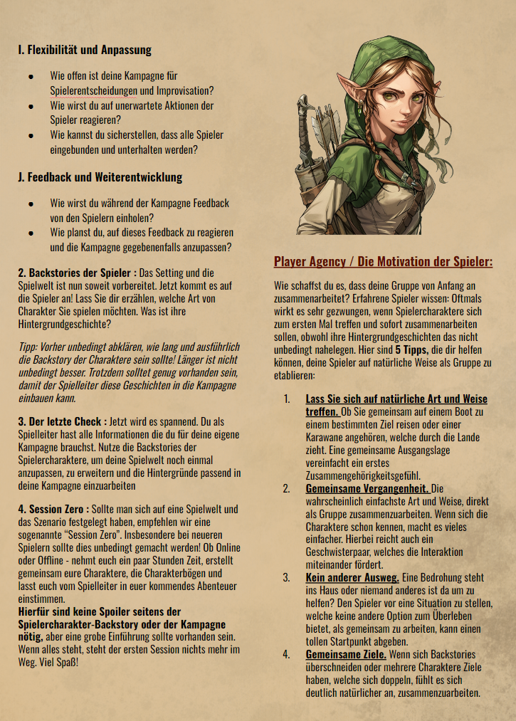 Guide - So planst du deinen Kampagnenstart | Quest Guide 5e