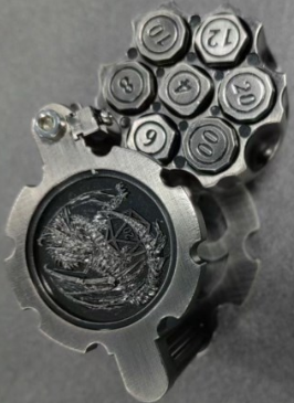 Revolverheld Gunslinger Trommelset | 7 teiliges Würfelset | Metall