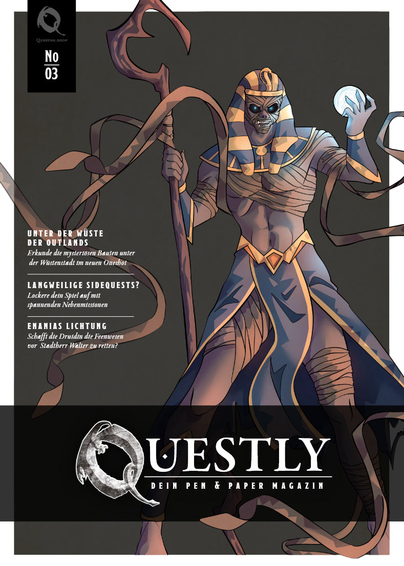 QUESTLY - Das Pen&Paper Magazin #3 - Juli 2025