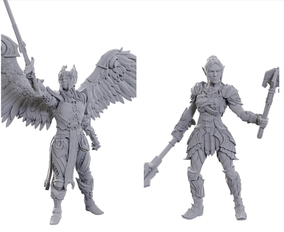 D&D Nolzur's Marvelous Miniatures: Special Edition Baldur's Gate 3 — Dame Aylin & Minthara - EN