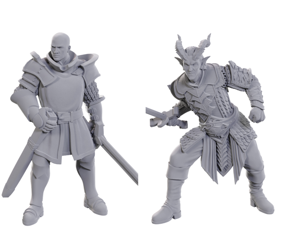 D&D Nolzur's Marvelous Miniatures: Special Edition Baldur's Gate 3 — Ulder Ravengard & Zevlor - EN