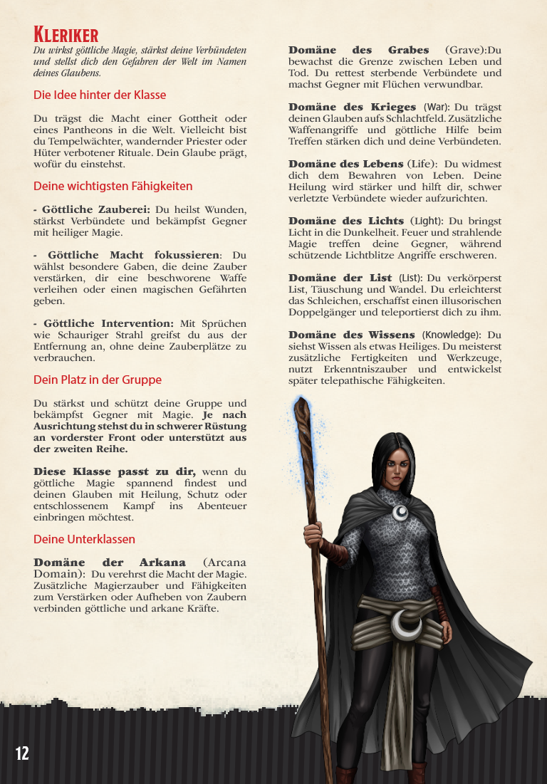 Diese D&D Klasse und Volk passt zu dir - Starter Guide | Kostenloser Download | Deutsch 5.5E