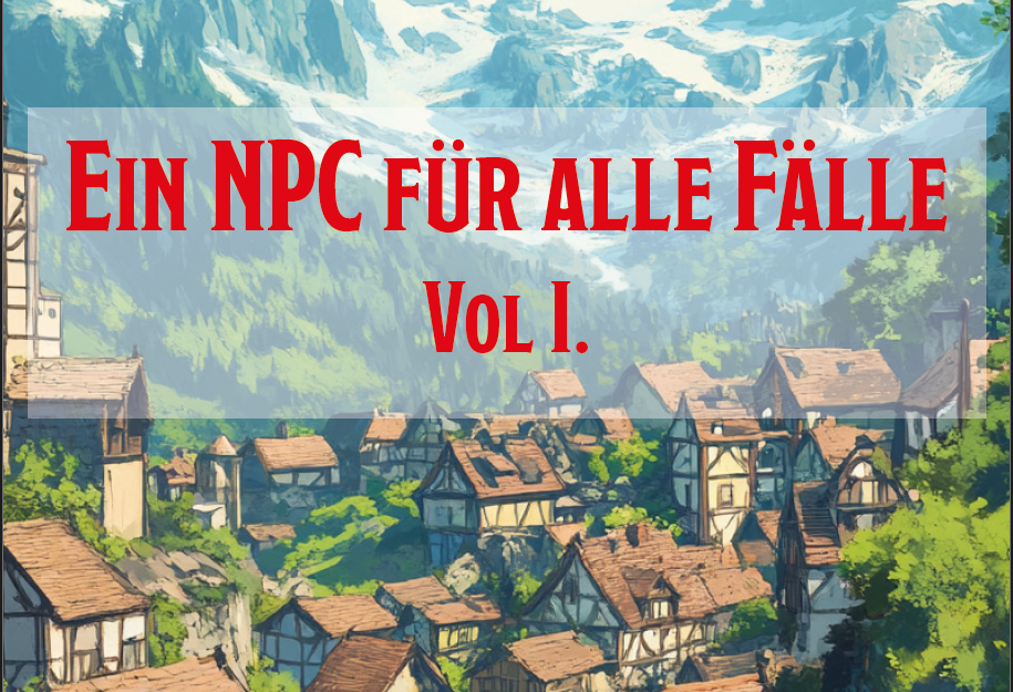 Ein NPC für alle Fälle | Vol 1