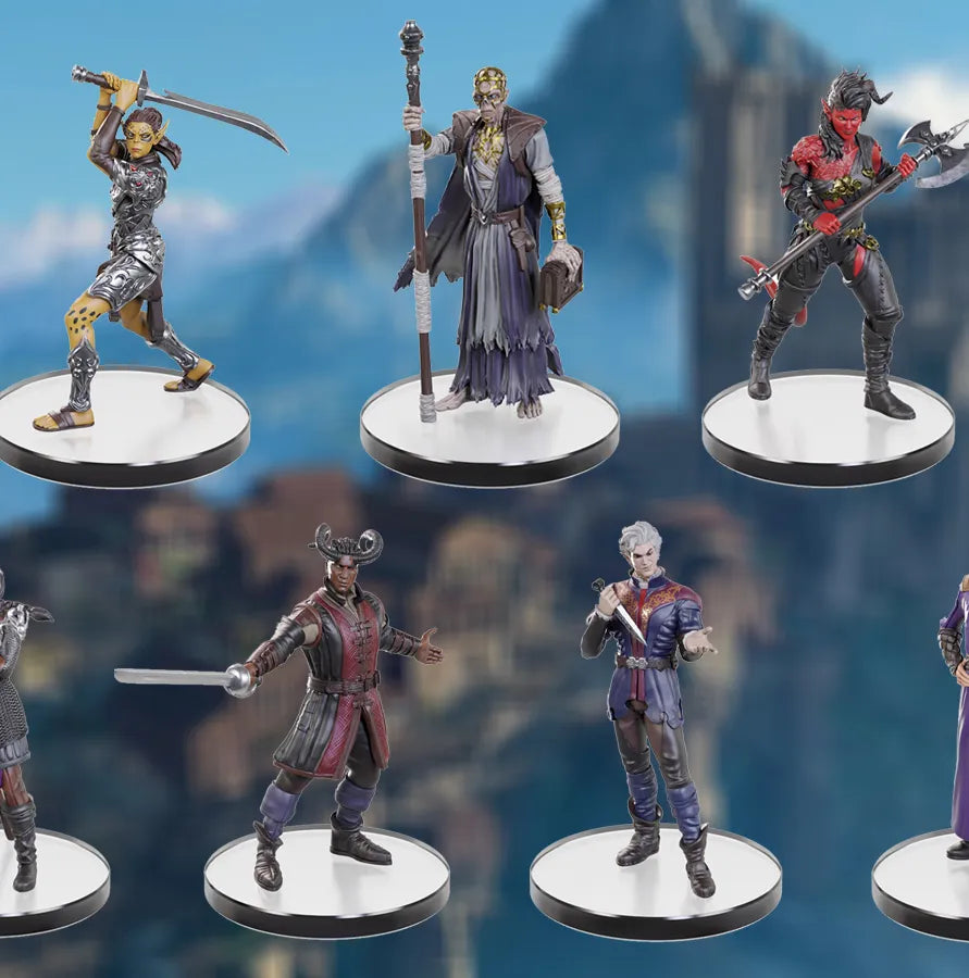 D&D Icons of the Realms: Baldur's Gate 3 - Character Boxed Set - vorbemalt