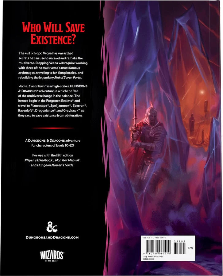 D&D Vecna: Eve of Ruin HC - EN | Dungeons & Dragons