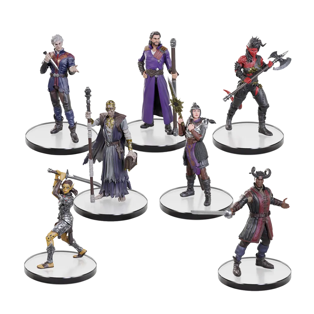 D&D Icons of the Realms: Baldur's Gate 3 - Character Boxed Set - vorbemalt