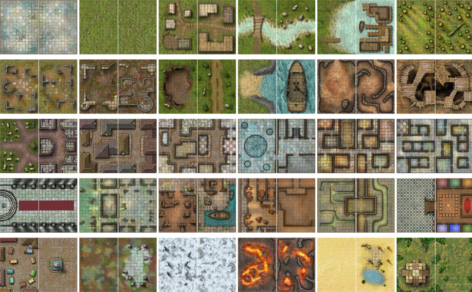 Giant Book of Battle Mats (Revised) - EN