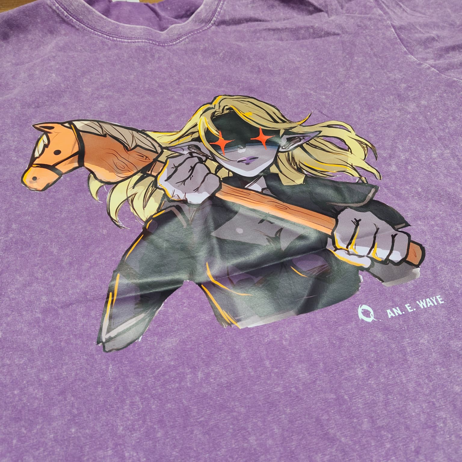 An. E. Waye Shirt - Dunkelelfen Imperium Arcanum Quest TShirt