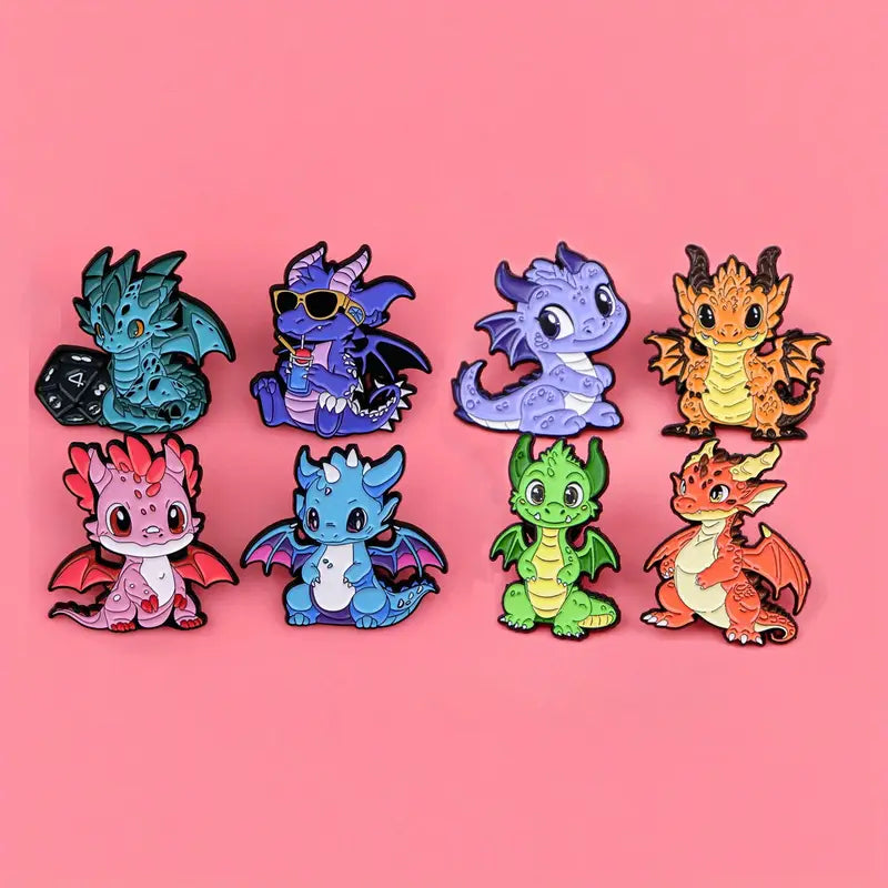 Mystery Dragon Anstecker | Random Drachen Pin