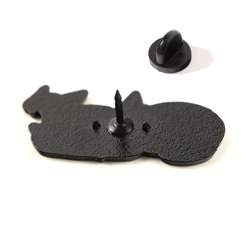 Arschbeißkatze Katzen Anstecker | Emaille Pin aus Metall