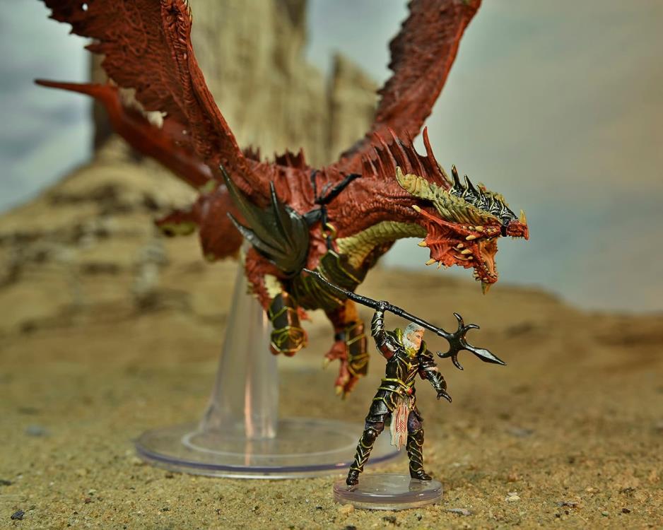 D&D ICONS OF THE REALMS: DRAGONLANCE KANSALDI ON RED DRAGON (SET 25) - EN