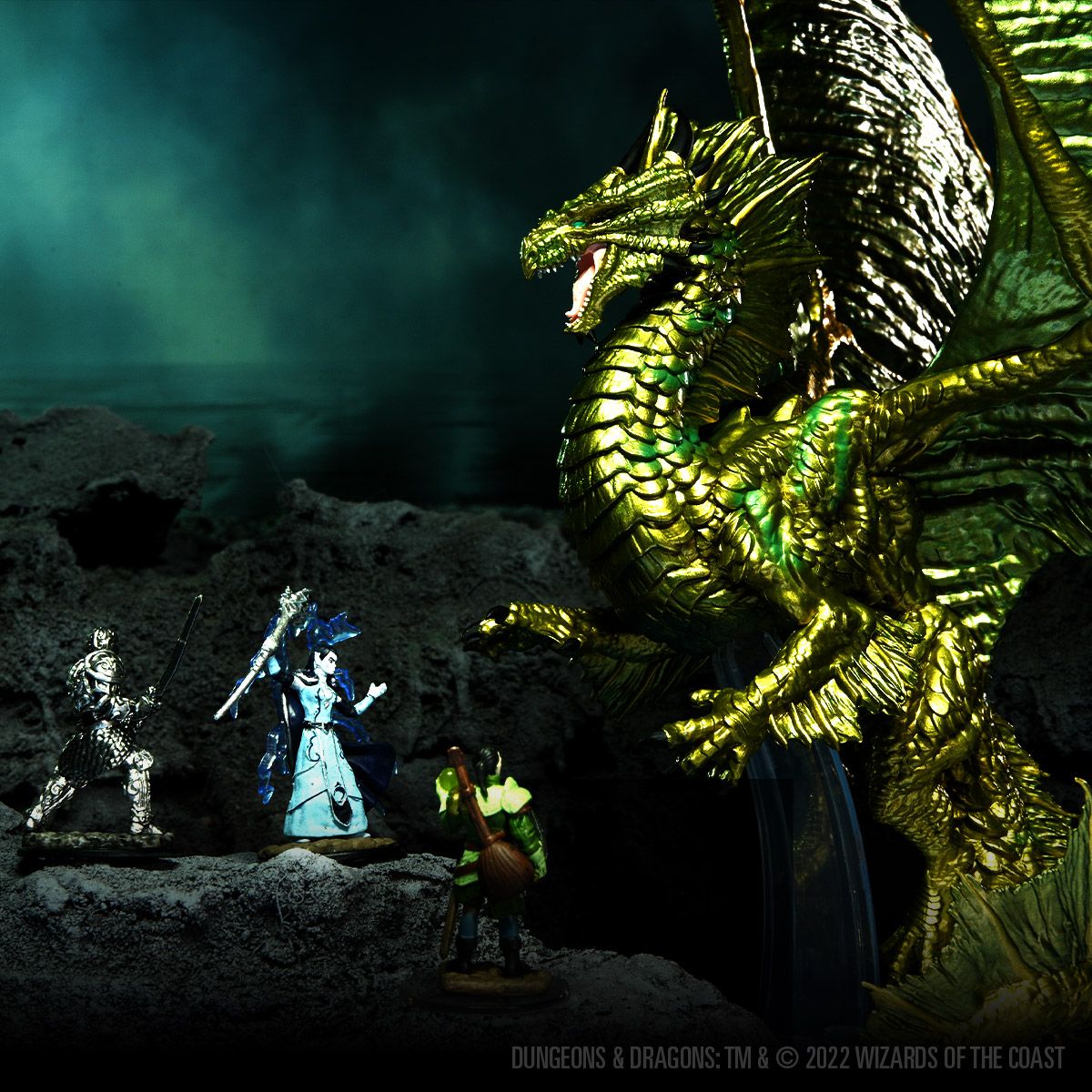 Adult Bronze Dragon - D&D Icons of the Realms Premium Figure