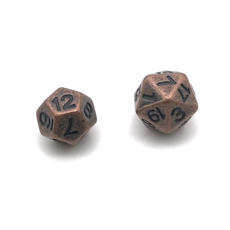 Mini Metallwürfelset | 7-teilig DnD