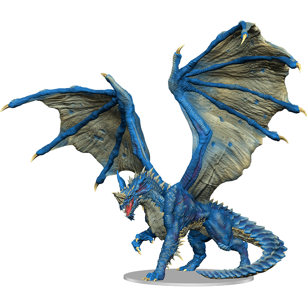 Adult Blue Dragon - D&D Icons of the Realms Premium Figure