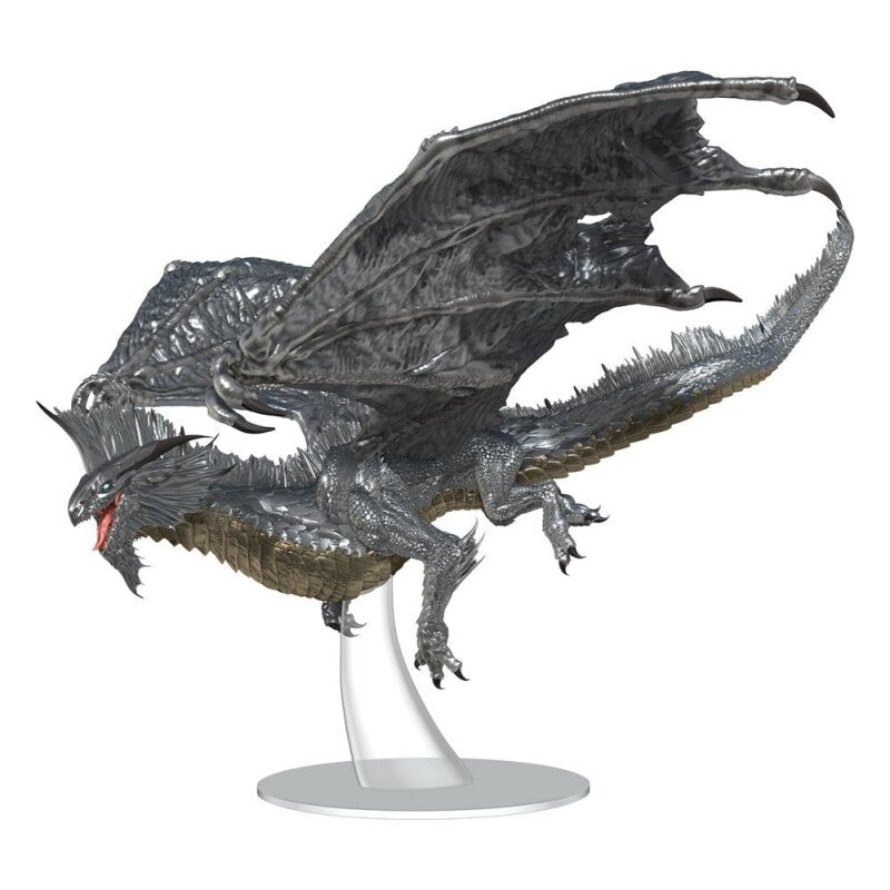 Adult Silver Dragon - D&D Icons of the Realms Premium Figure