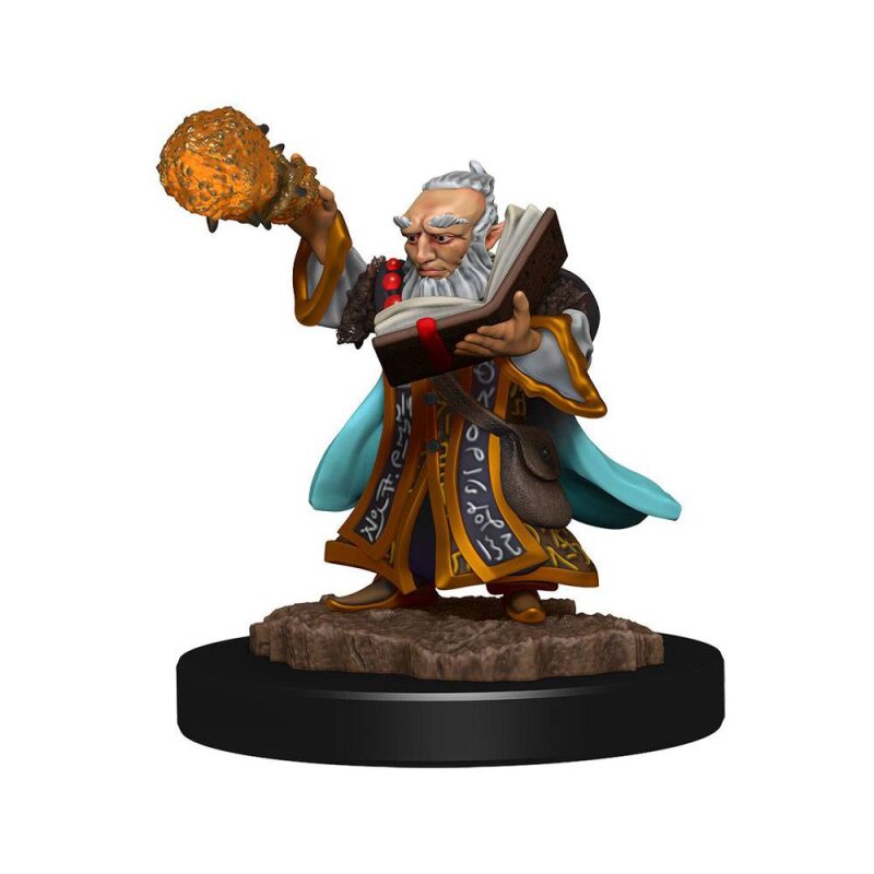 D&D Icons of the Realms Premium Figures: Gnome Wizard Male - EN