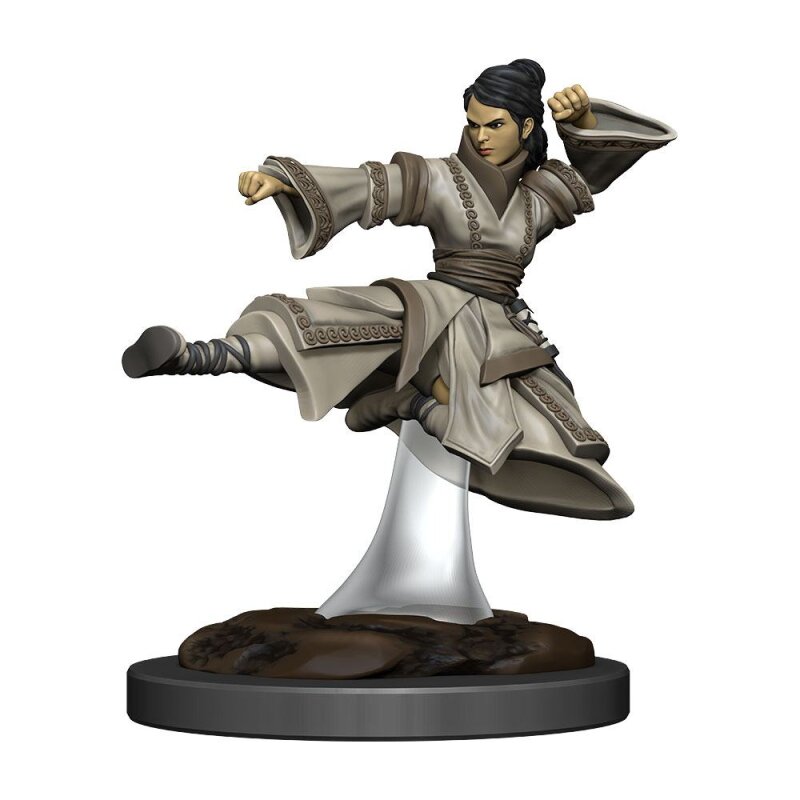 D&D ICONS OF THE REALMS PREMIUM FIGURES: HUMAN MONK FEMALE