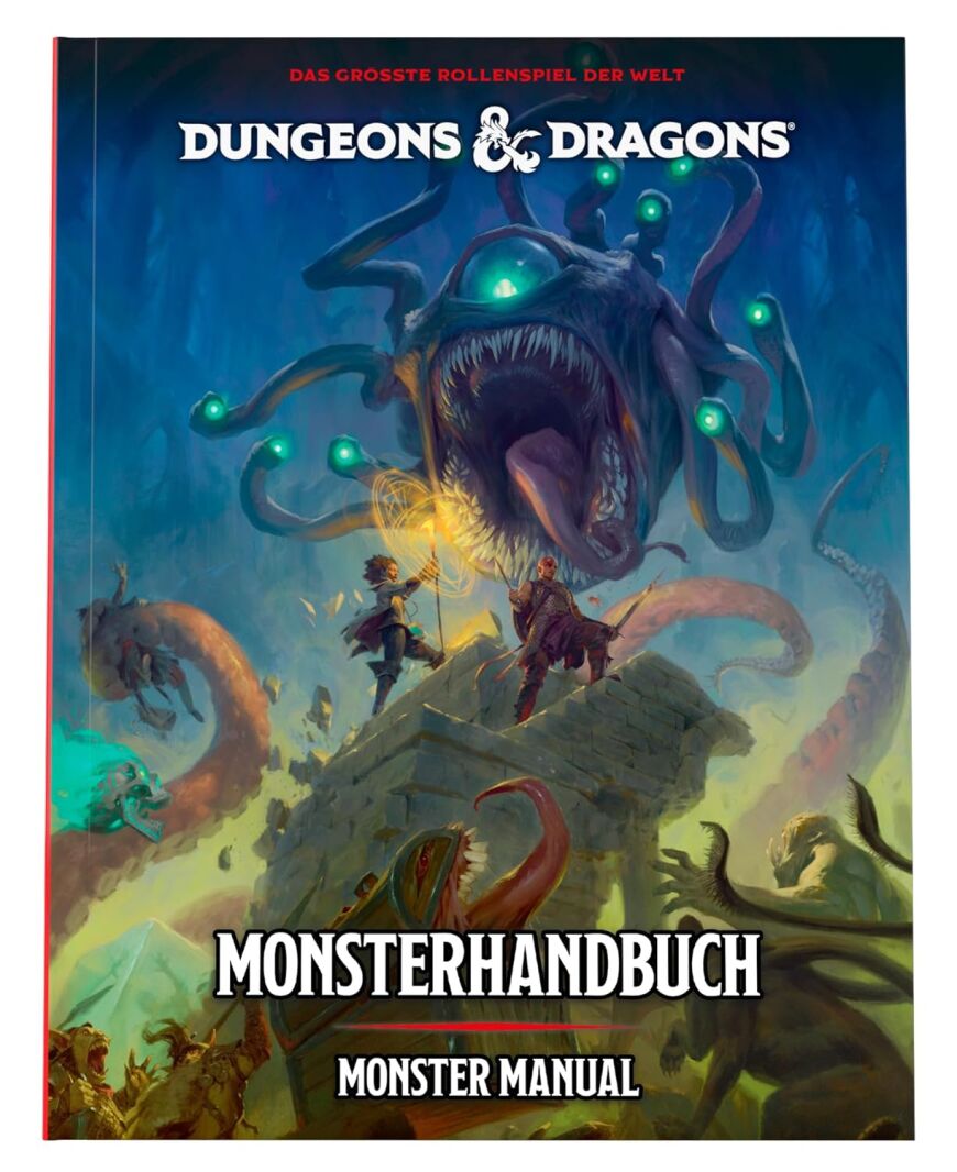 Dungeons & Dragons 5E Monster Manual 2024 (HC) Deutsch