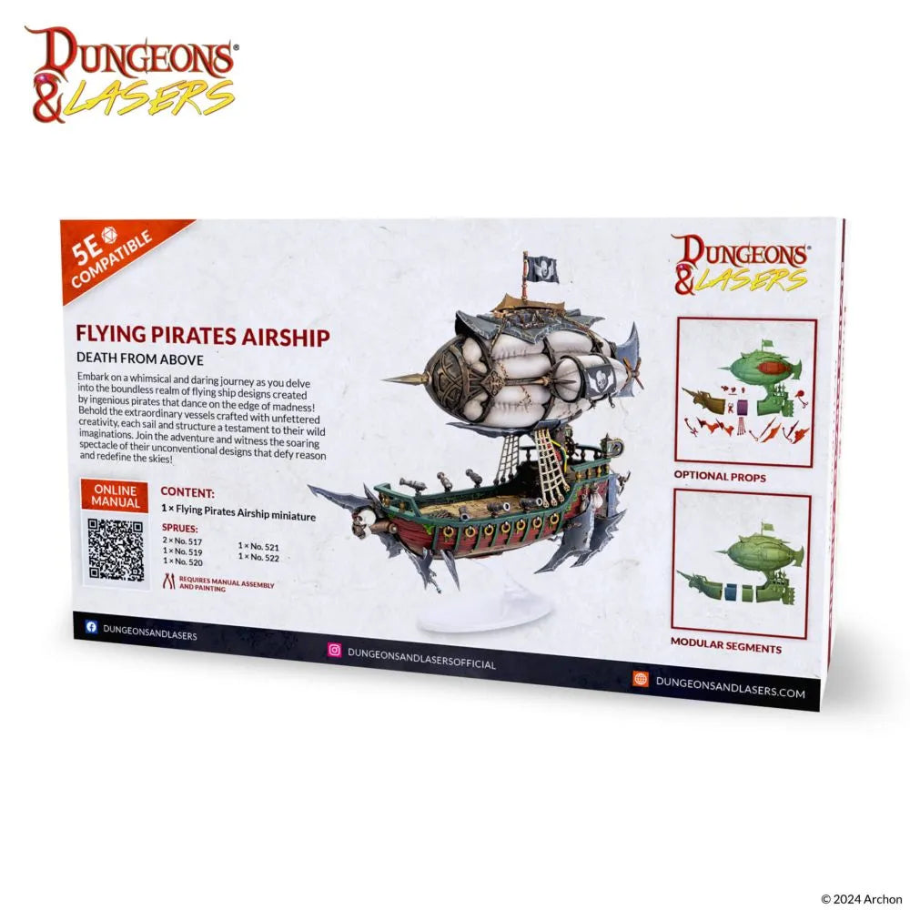 Dungeons & Lasers - Deuslair: Flying Pirates Airship von Archon Studio