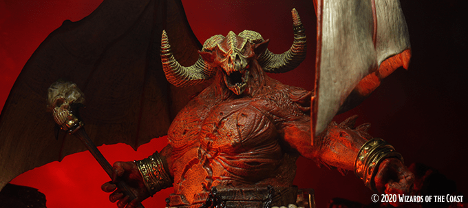 D&D Icons of the Realms: Demon Lord - Orcus, Demon Lord of Undeath Premium Figure