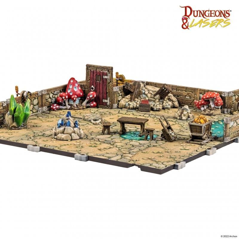 DUNGEONS & LASERS - DWARVEN MINE PROPS