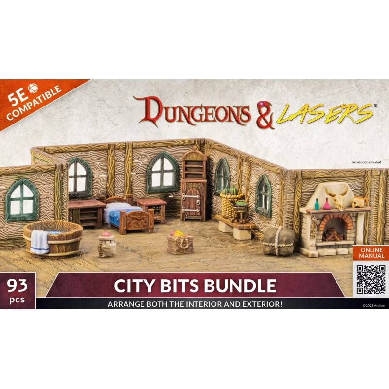 Dungeons & Lasers - City Bits Bundle - EN