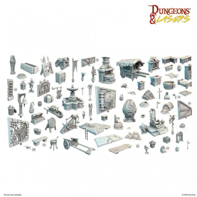 Dungeons & Lasers - City Bits Bundle - EN