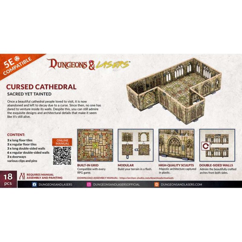 Dungeons & Lasers - Cursed Cathedral - EN