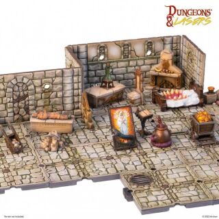 DUNGEONS & LASERS - FANTASY PROPS PACK - EN