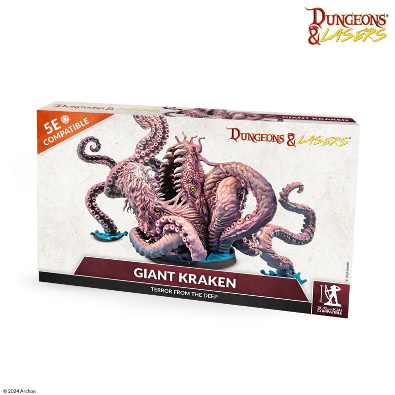 Dungeons & Lasers - Giant Kraken - EN