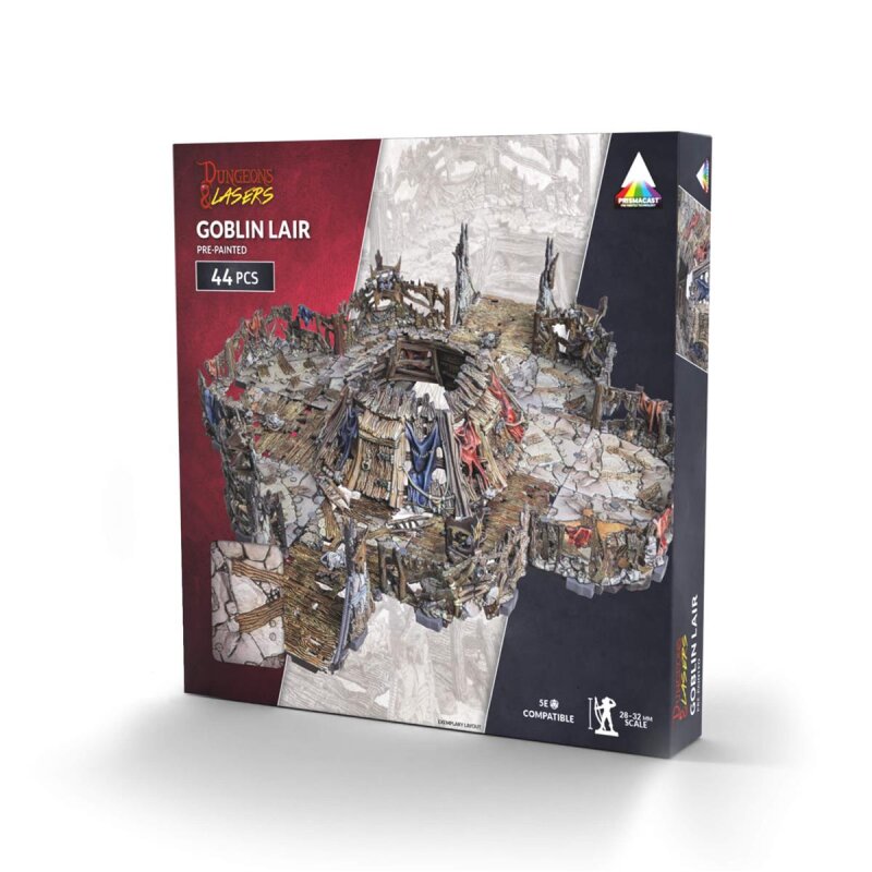 Dungeons & Lasers - Goblin Lair: Pre-Painted - EN