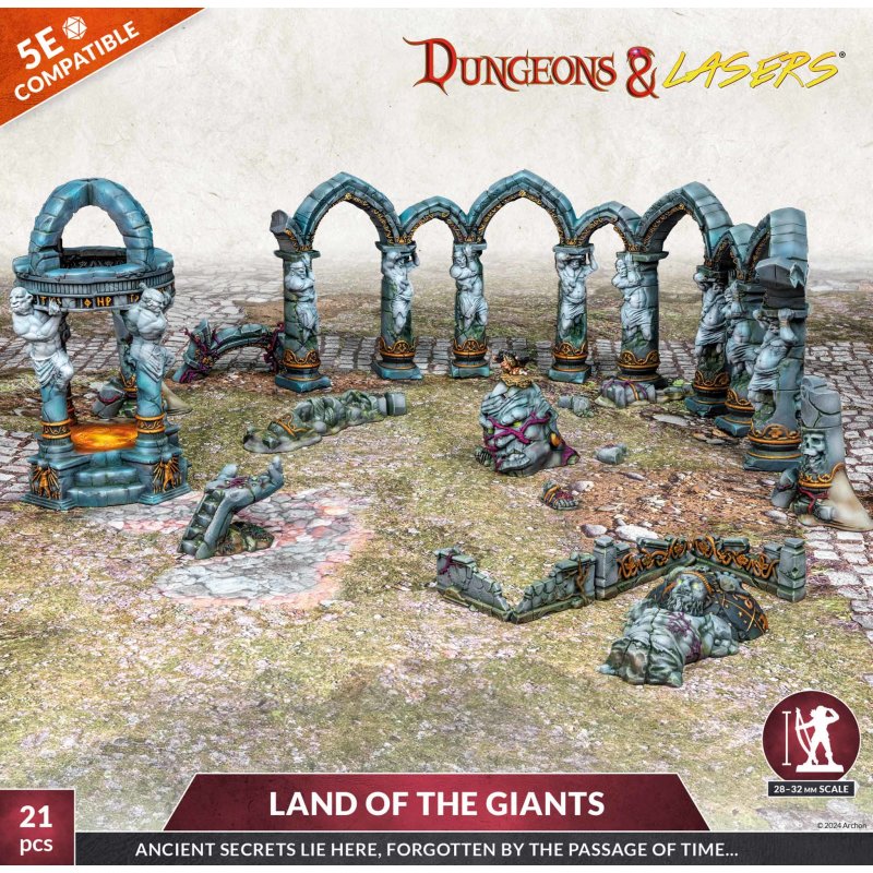 DUNGEONS & LASERS - LAND OF THE GIANTS