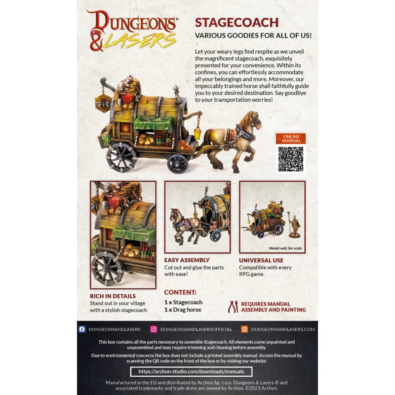 Dungeons & Lasers - Stagecoach - EN