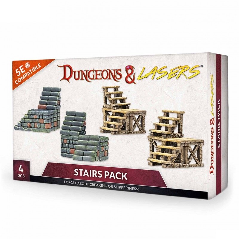 DUNGEONS & LASERS - STAIRS PACK - EN