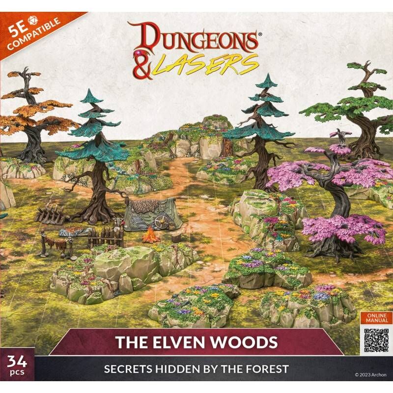 DUNGEONS & LASERS - THE ELVEN WOODS - EN