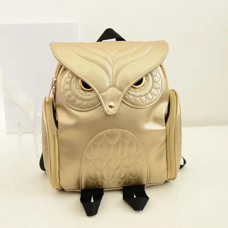 Eulen Rucksack | Gold
