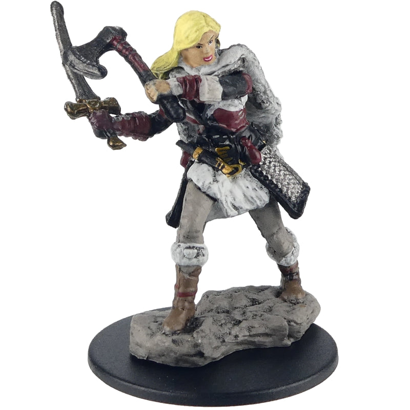 D&D ICONS OF THE REALMS PREMIUM FIGURES: HUMAN FEMALE BARBARIAN