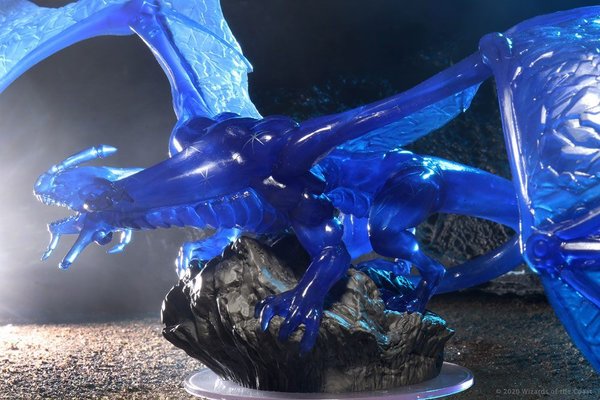 Adult Sapphire Dragon - D&D Icons of the Realms Premium Figure