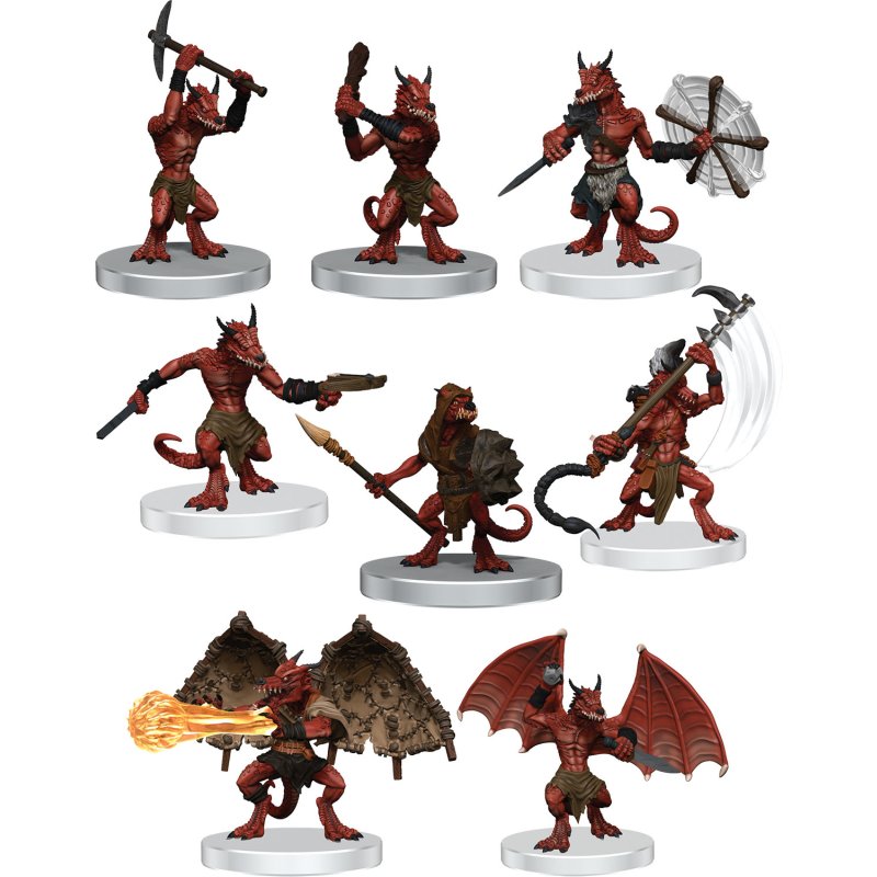 D&D Icons of the Realms: Kobold Warband (vorbemalt)