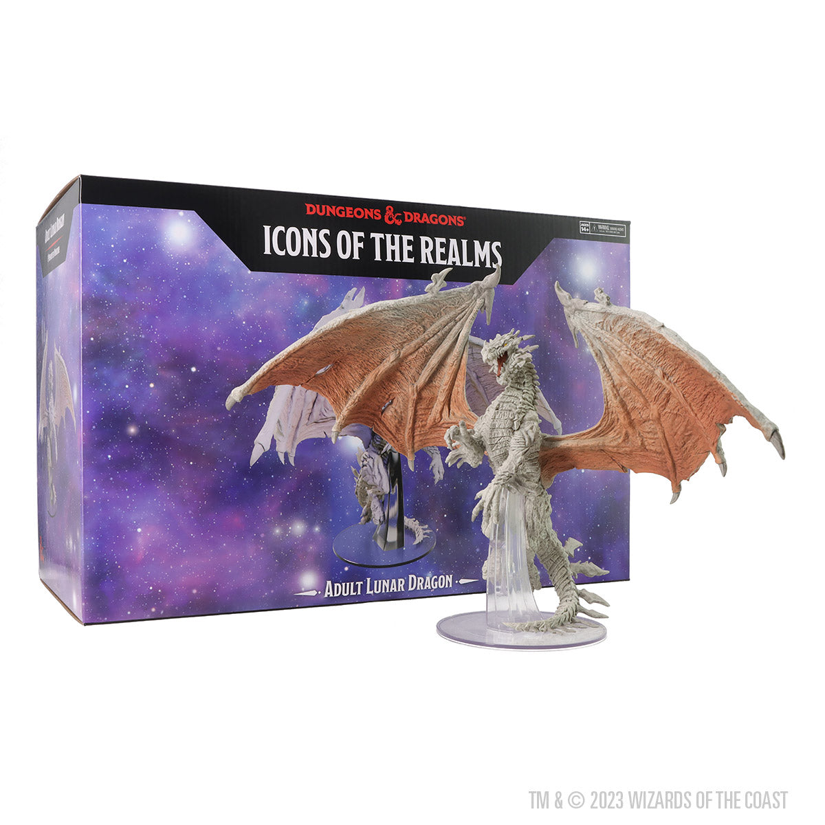 Adult Lunar Dragon - D&D Icons of the Realms Premium Figure