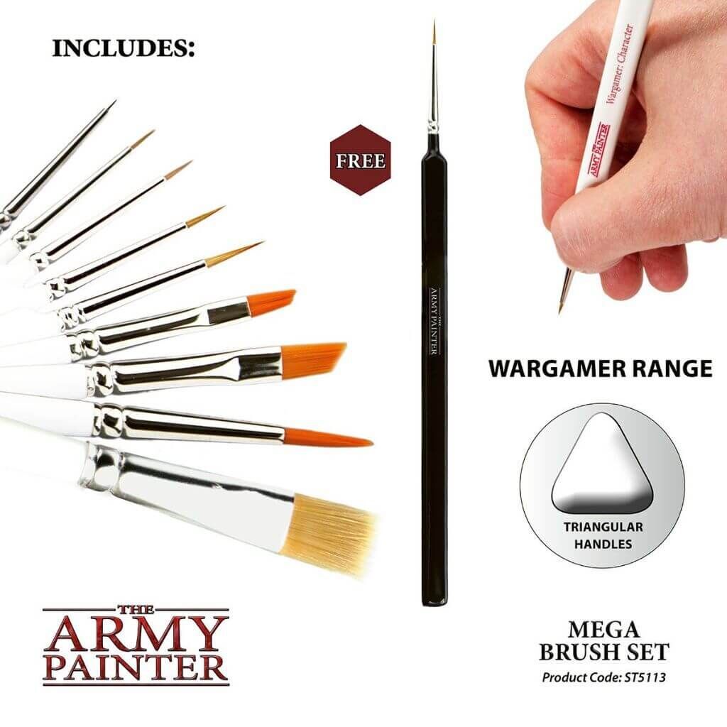 The Army Painter - Mega Brush Set (box)