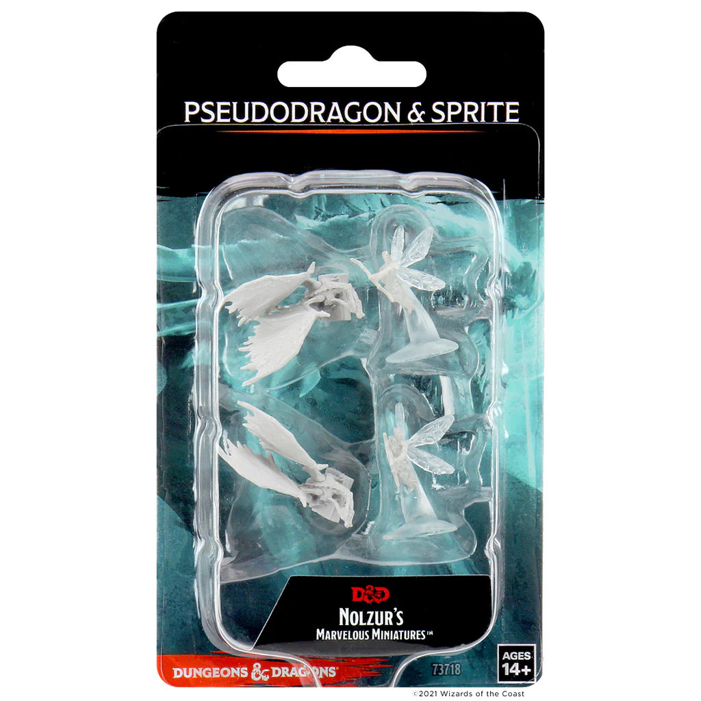 D&D Nolzur’s Marvelous Miniatures: Sprite & Pseudodragon
